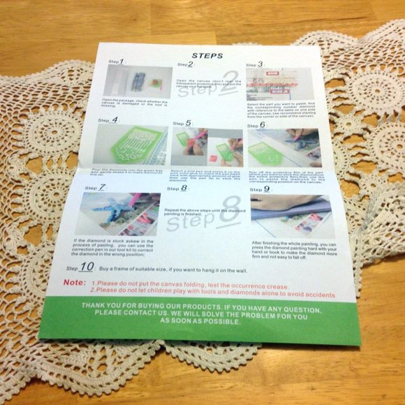 Diamond Painting Kit of Castle, new item - Picture 5 of 10